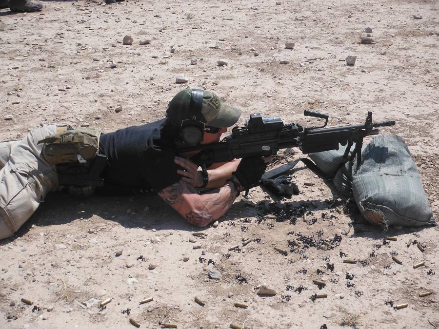 Patrick Connaghan in Afghanistan, 2009
